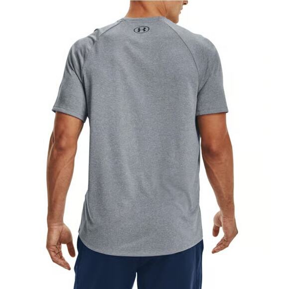 Under Armour Men's Gray Tech 2.0 Short Sleeve T-Shirt Size M - Picture 2 of 5